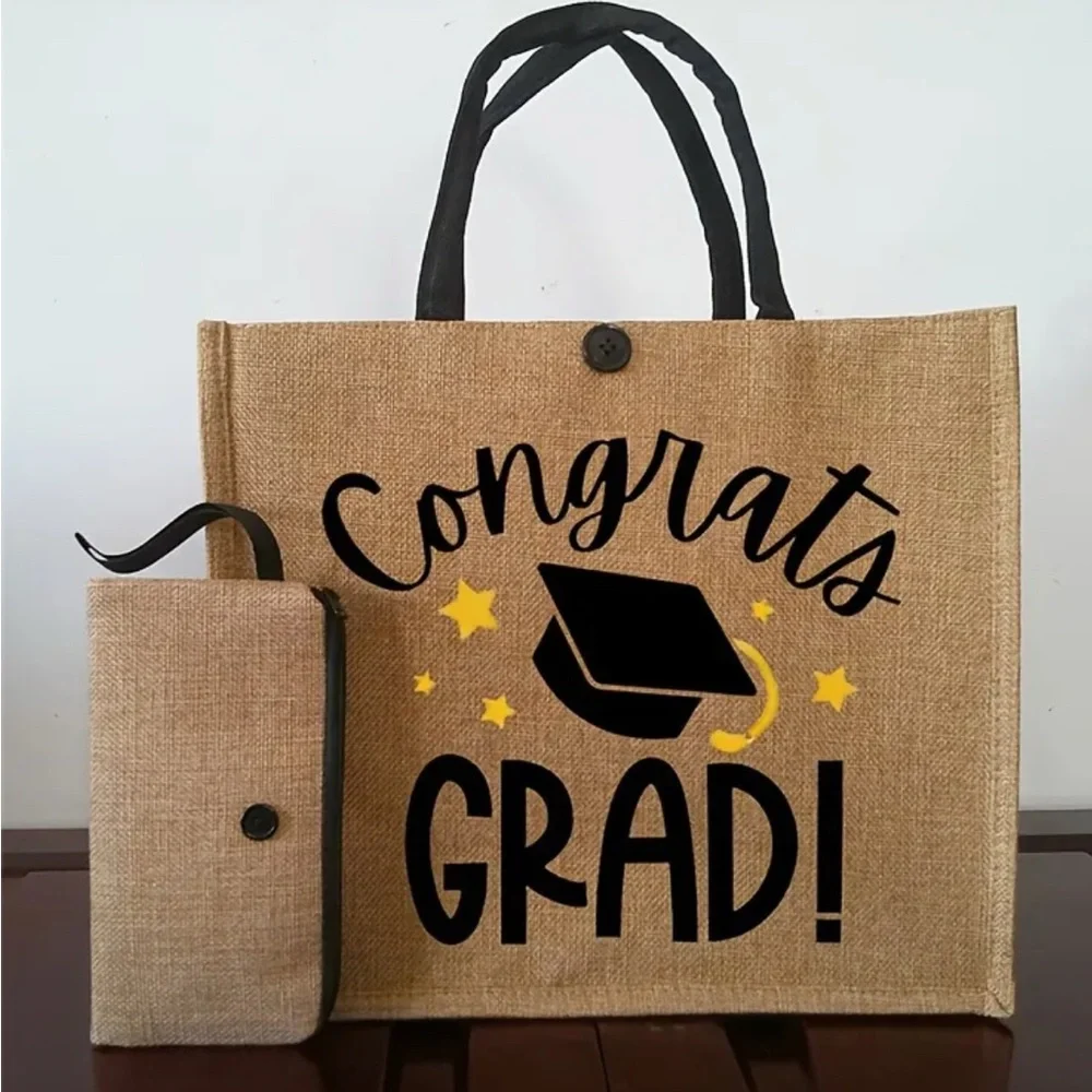 Graduate tote & plaque NIP-Unisex - Picture 4 of 6